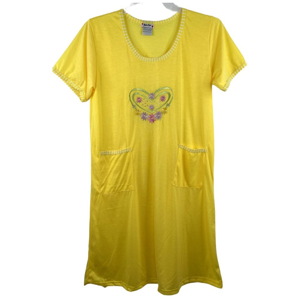 Just Love Short Sleeve Sleep Dress Size: XL